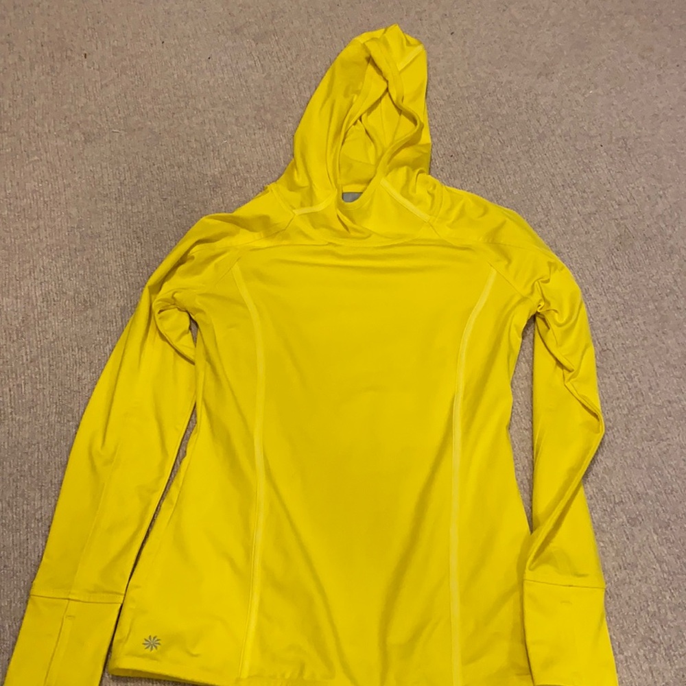Athleta fleece lined pullover small